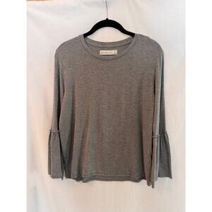 Abercrombe and Fitch Woman's Grey Tunic with Bell Sleeves S